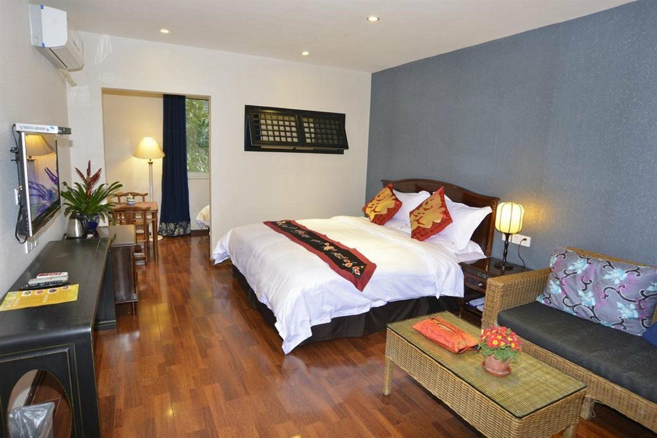 Chengdu Dreamstravelwenjuncourtyardhotel Bagian luar foto
